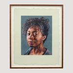 Chuck Close KARA Felt-Stamp Oil & Screenprint